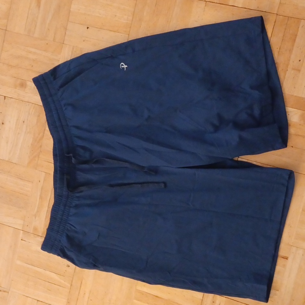 Pudolla pull on shorts with pockets men's size xlarge blue